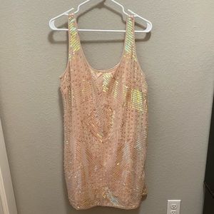 Beautiful beaded slip dress